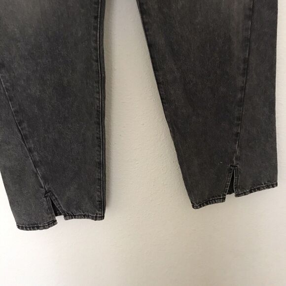 Levis Faded Black Stonewash 94 Baggy Button Fly Relaxed Fit Denim Jeans 29 - Picture 4 of 9